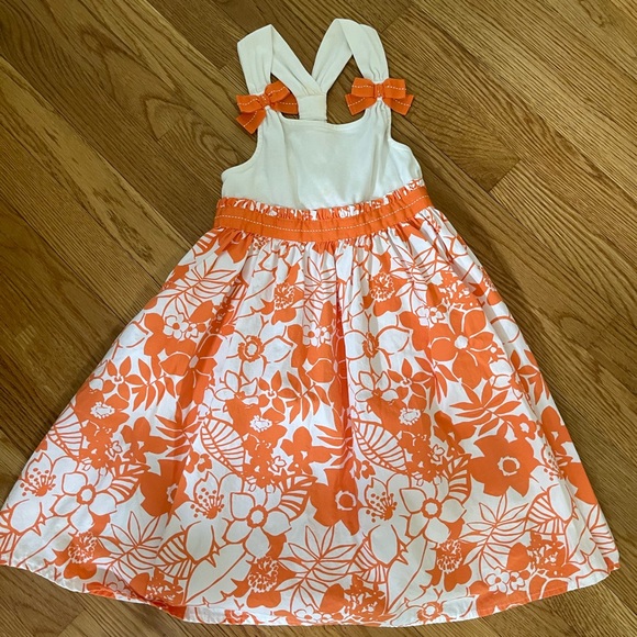 Gymboree orange dress